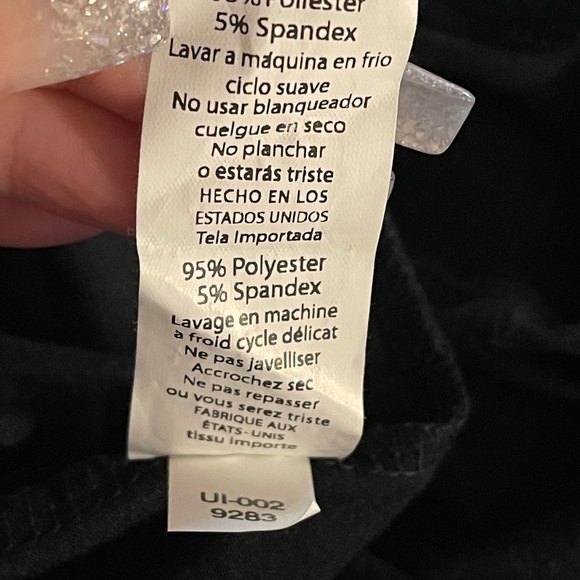 - NWT LuLaRoe Solid Black Debbie Straight Pencil Long Sleeve Dress Size Sm… - Picture 5 of 8